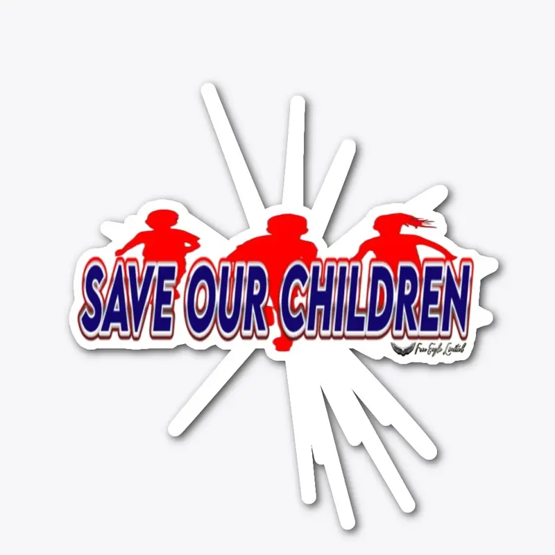 SOC SAVE OUR CHILDREN sticker