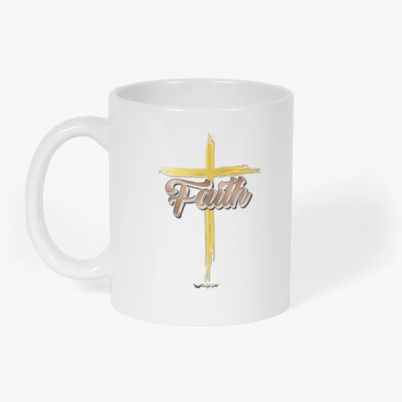 Faith & The Cross Coffee Mug