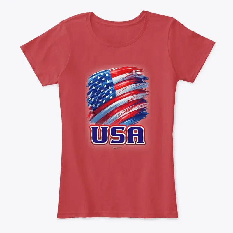 USA Patriot Pride Women's Shirt 